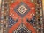 Antique Persian Kurdish Bidjar Runner Rug, Hand-Knotted Wool, Geometric Pattern, Terracotta & Navy, 3x13 For Sale - Image 14 of 17