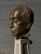Metal Large Bronze Head Sculpture from Akarova For Sale - Image 7 of 18