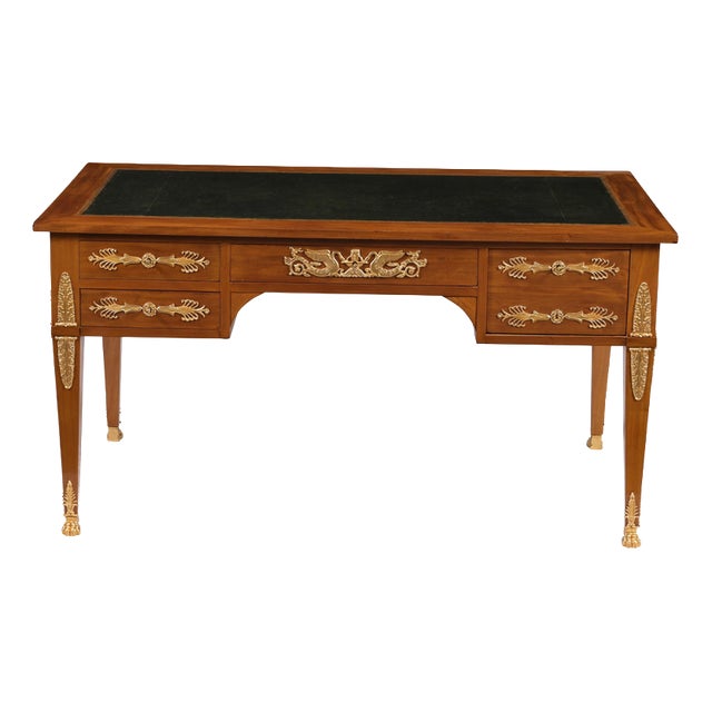 Antique Mahogany Desk, France, 1810s For Sale