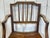 Antique Table in Elm and Oak with Extensions and Chairs, Set of 9 For Sale - Image 12 of 18