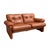 Vintage Coronado Two-Seater Sofa in Cognac Leather from B&B Italia, Italy, 1960s For Sale - Image 16 of 16