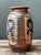 This vintage handcrafted ceramic vase beautifully exemplifies the expressive simplicity of Mid-Century Modern studio...