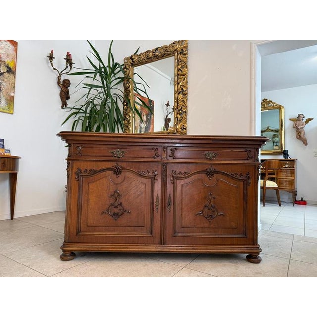 Original Pipe Baroque Sideboard, Bar, Dimensions: Height x Width x Depth 93 x 159 x 71 cm. For sale is a very beautiful...