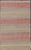 Vintage Turkish Kilim With Stripes in Blue, Tan, Brown, Cream and Orange For Sale In Atlanta - Image 6 of 12