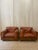 1960s Italian Leather Club Chairs, 1960s, Set of 2 For Sale - Image 5 of 13