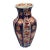 Japanese Porcelain Meiji Period Imari Fluted Ribbed Body Vase For Sale