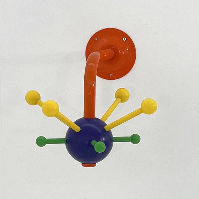 Postmodern Multicolor Mina Coat Rack from Ikea, 1990s For Sale - Image 3 of 7