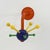 Postmodern Multicolor Mina Coat Rack from Ikea, 1990s For Sale - Image 3 of 7