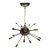 Authentic Mid-Century Sputnik Ceiling Fixture For Sale