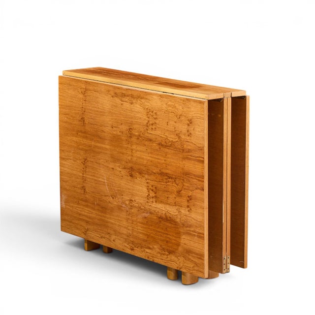 Bruno Mathsson Style Maria Mid Century Danish Teak Expanding Dining Table For Sale In Chicago - Image 6 of 10