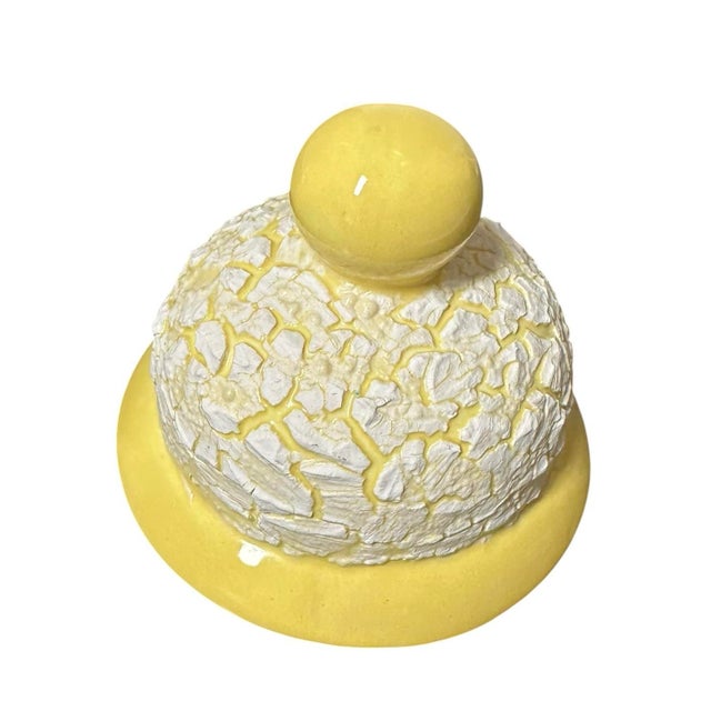 Vintage Fat Lava Styled Textured Ceramic Ginger Jar. For Sale - Image 11 of 12