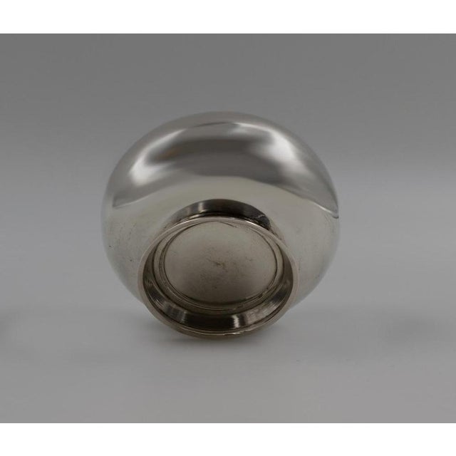 1930s Vintage Sterling Silver Tea Set by Luigi Genazzi, Italy, 1930s For Sale - Image 5 of 11