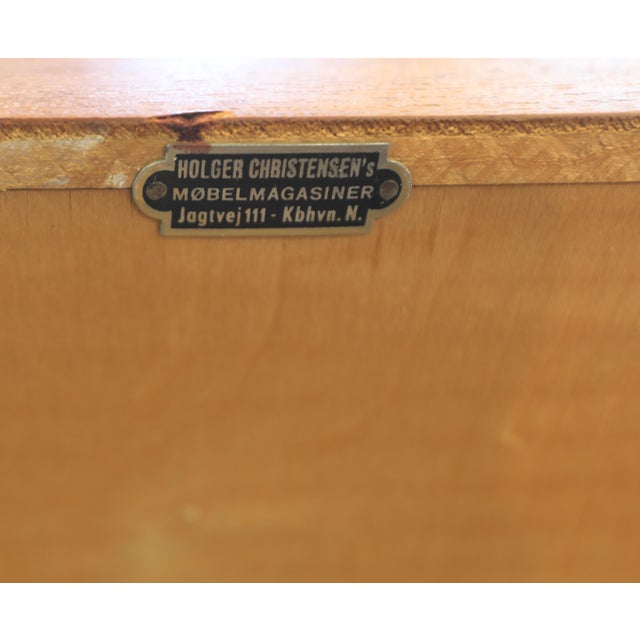 Mid-Century Modern Teak Cabinet with Sliding Doors by Holger Christiansen, 1960s For Sale - Image 3 of 15