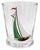 Glass Vintage Set 6 Hand Painted Sailboat Shot Glasses Nautical Barware For Sale - Image 7 of 8