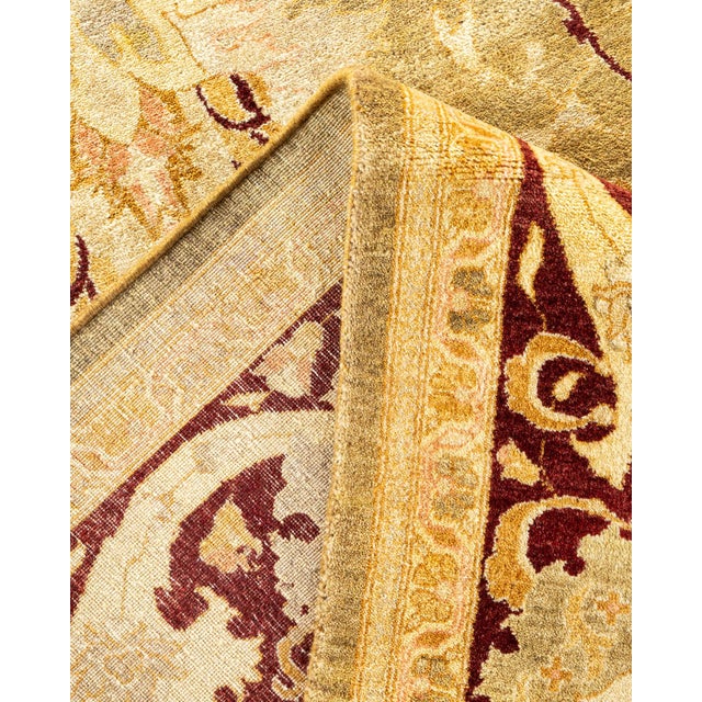 Mogul, One-of-a-Kind Hand-Knotted Area Rug - Green, 8' 0" x 10' 4" For Sale In New York - Image 6 of 8
