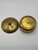 Metal Vintage Solid Brass Lidded Trinket Box Made in India For Sale - Image 7 of 7