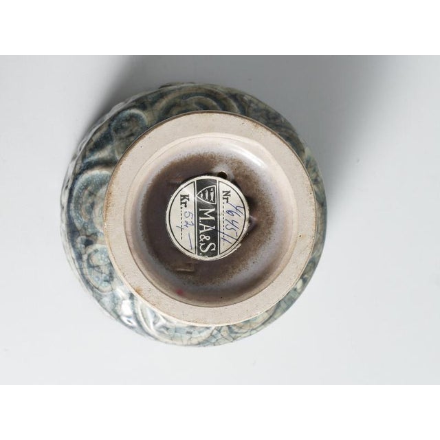 Gothic Ceramic Jardiniere by Michael Andersen & Son, 1960s For Sale - Image 10 of 14