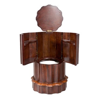 Art Deco Victorian Octagonal Drinks Cabinet For Sale