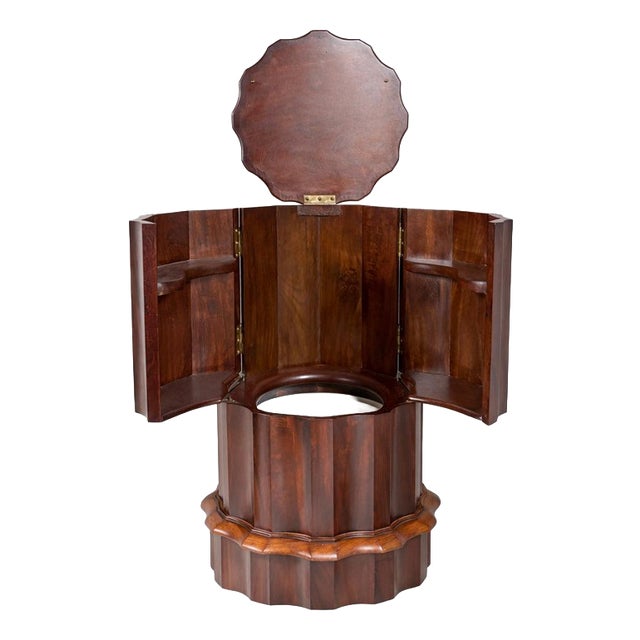 Art Deco Victorian Octagonal Drinks Cabinet For Sale