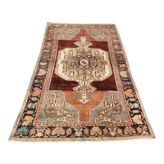 1960's Turkish Area Rug - 53" X 94" For Sale