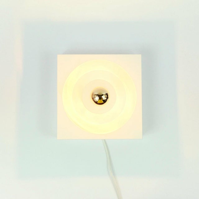 1970s Space Age Wall Sconces by Klaus Hempel for Kaiser Leuchten, Germany, 1970s, Set of 2 For Sale - Image 5 of 9