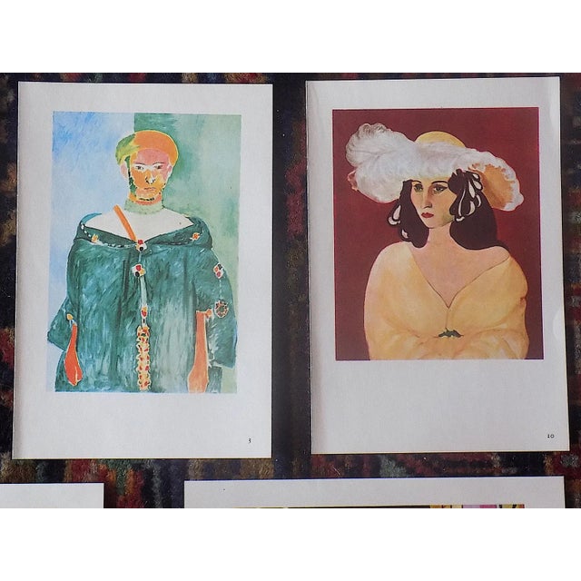 1960s Vintage Diminutive Henri Matisse Modernist Lithographs - Set of 14 For Sale - Image 5 of 9