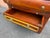 Brown Vintage GuildMaster Campaign Style Accent Chest With Leather Top For Sale - Image 8 of 12