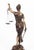 4ft Lady Justice Statue, 20th Century, Bronze For Sale - Image 11 of 18