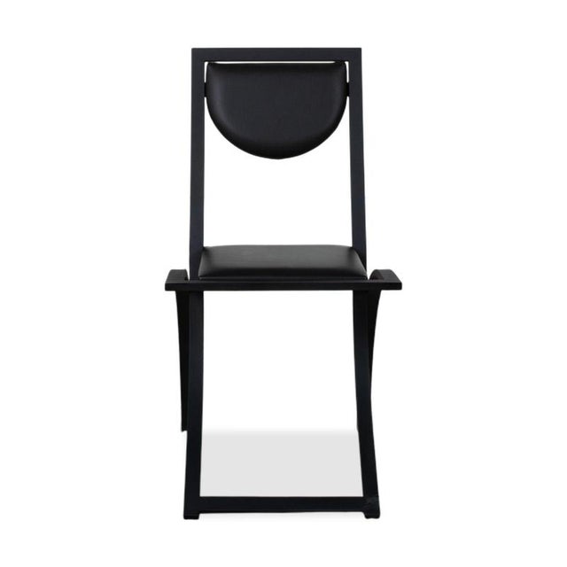 Black Leather Cosinus Chairs from KFF, Set of 6 For Sale - Image 17 of 18