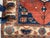 Brick Red Vintage Turkish SERAPI Design Rusty Terracotta Rug 7.3 x 10 For Sale - Image 8 of 10