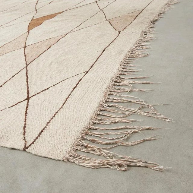 Large Wool Rug, 1970s For Sale - Image 5 of 9