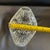 Vintage Bohemian Style Lead Crystal Covered Compote Candy Dish on Ball Feet For Sale - Image 4 of 12