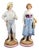 Porcelain Harvester Figurines by C. G. Schierholz, Germany, 1865, Set of 2 For Sale
