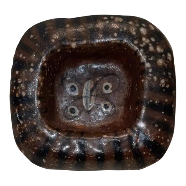 Contemporary Square Pinch Bowl For Sale