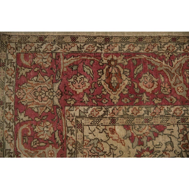 Beige Vintage Sivas Carpet - 9'4" x 12'10" For Sale - Image 8 of 9