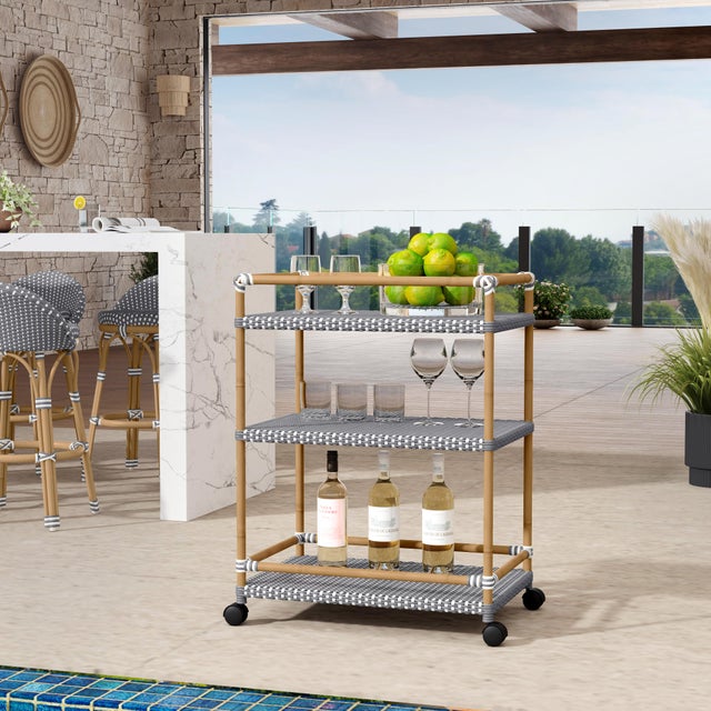 Our Butler Specialty Company Tobias Outdoor collection has the same chicness and pizazz as our indoor Tobias styles but...