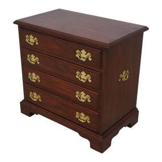 Henkel Harris 4 Drawer Cherry Chairside Chest For Sale