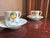 Mid 19th Century, Victorian Revival, Limoges France, Hot Air Balloon Demitasse Cup and Saucer - Pair For Sale - Image 9 of 11