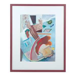 Doris Vlasek-Hails, American (1938 - 2004), Abstract, Oil on Paper