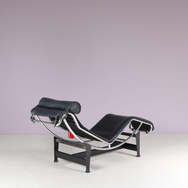 LC4 Chaise Longue by Le Corbusier for Cassina, Italy, 1990s For Sale - Image 9 of 17