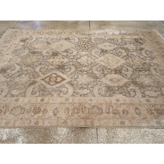Galerie Shabab Collection Early 20th Century Persian Tabriz Carpet For Sale - Image 4 of 8