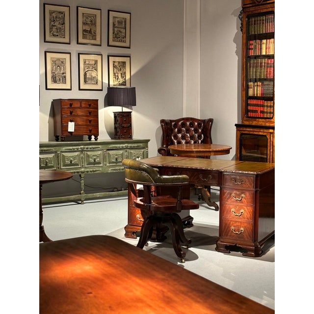 19th Century Miniature Mahogany Chest of Drawers, 1850s For Sale - Image 6 of 7