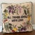 Beautiful vintage 1970s hand made needlepoint pillow, good shape and look. Featuring “all things grow with love” followed...