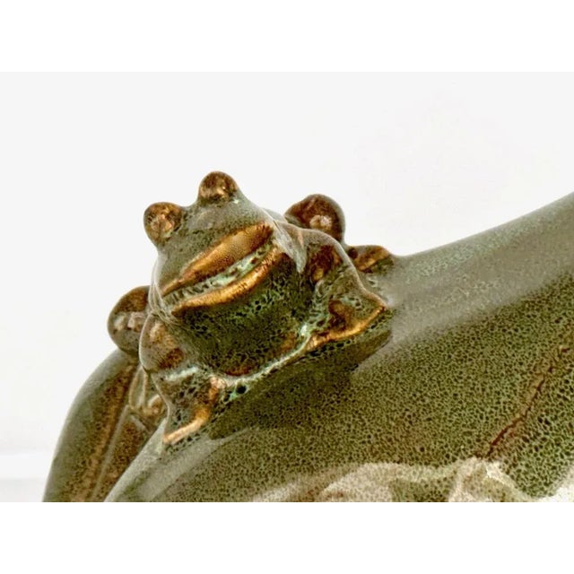 Ceramic Large Italian Ceramic Frog, 1960s For Sale - Image 7 of 10