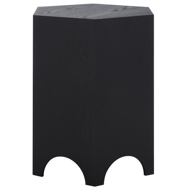 Barahan End Table in Black For Sale In Philadelphia - Image 6 of 7