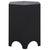 Barahan End Table in Black For Sale In Philadelphia - Image 6 of 7