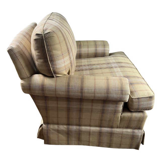 Yellow Thomasville Living Room Swivel Chairs For Sale - Image 8 of 10