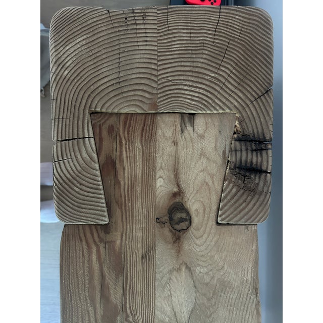 2020s Arhaus Reclaimed Teak Wood Console Table For Sale - Image 5 of 6