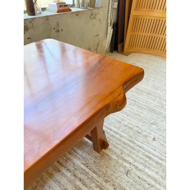 Aranjou Farmhouse Table in Blond Elm, 1950s For Sale - Image 9 of 18