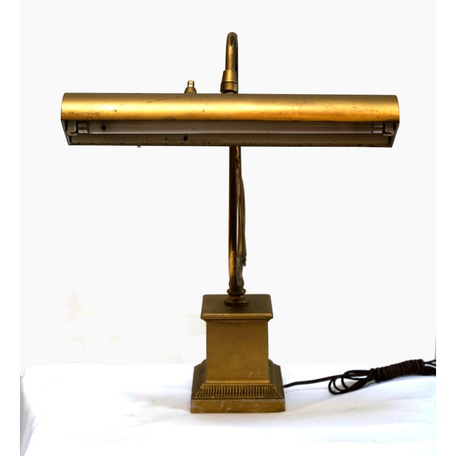 Mid-Century Modern Vintage 1960s Treble Clef Piano Light For Sale - Image 3 of 13
